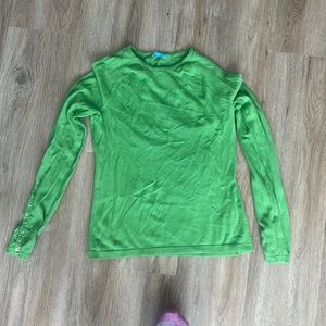 J Mclaughlin green light sweater size XS